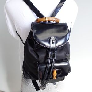 Gucci | Vintage Bamboo Backpack